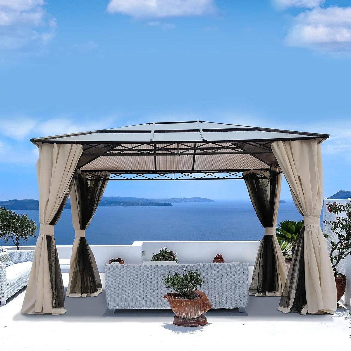 Summit Haven Hardtop Gazebo